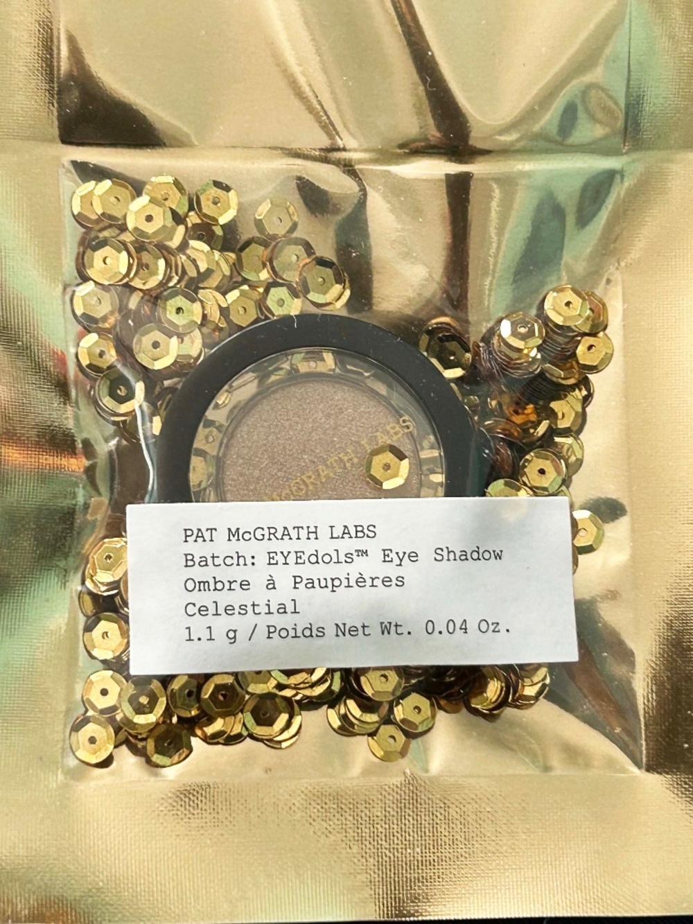 PAT McGRATH EYE SHADOW, LIMITED EDITION, COLOUR CELESTIAL, IN ORIGINAL SEALED